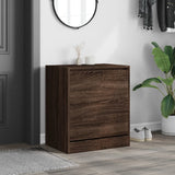 Vidaxx armoire à chaussures 60x42x69 cm bois fini couleur chêne marron