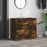 VidaXL shoe cabinet 80x42x69 cm processed wood smoked oak colored