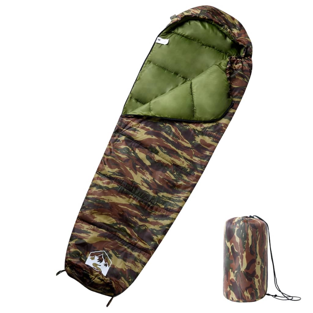 VidaXL sac de couchage momie pour adultes 3 saisons