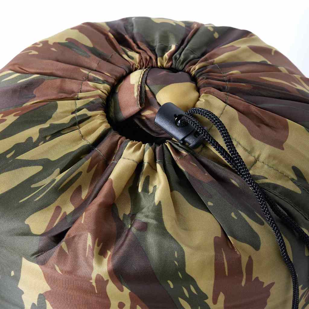 VidaXL sac de couchage momie pour adultes camping 3 saisons