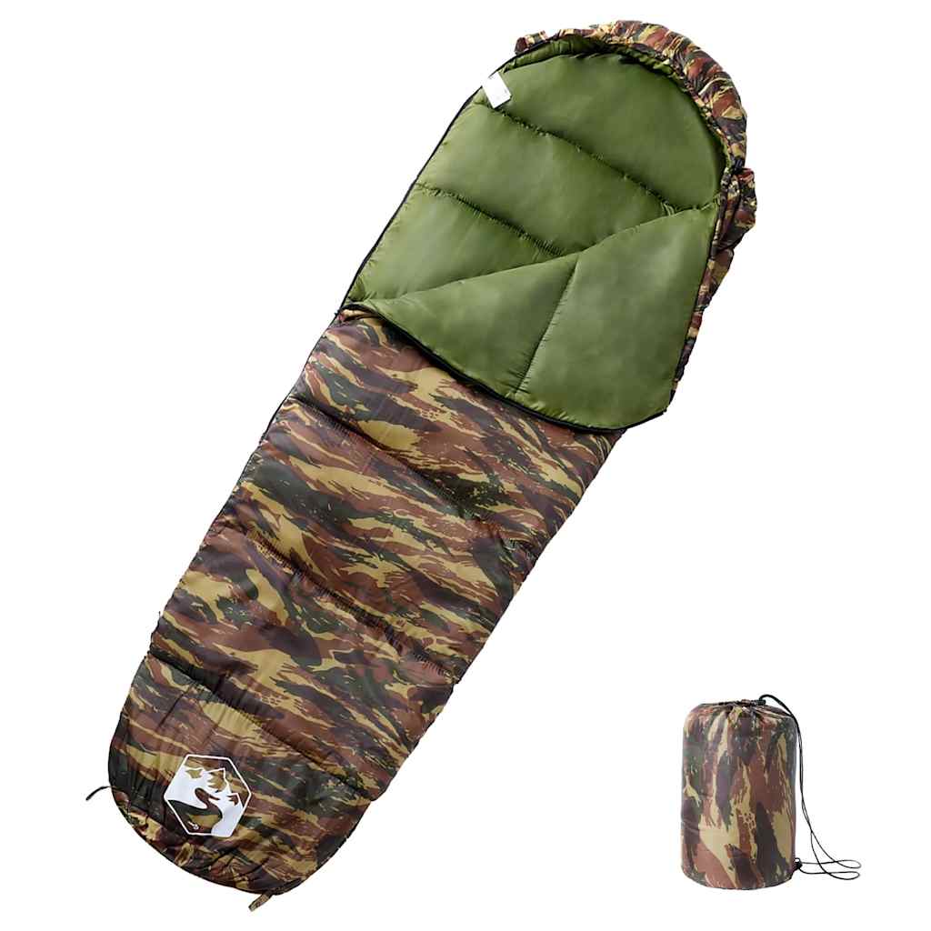 VidaXL sac de couchage momie pour adultes 3 saisons