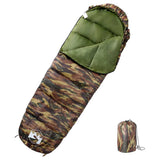 VidaXL sac de couchage momie pour adultes 3 saisons