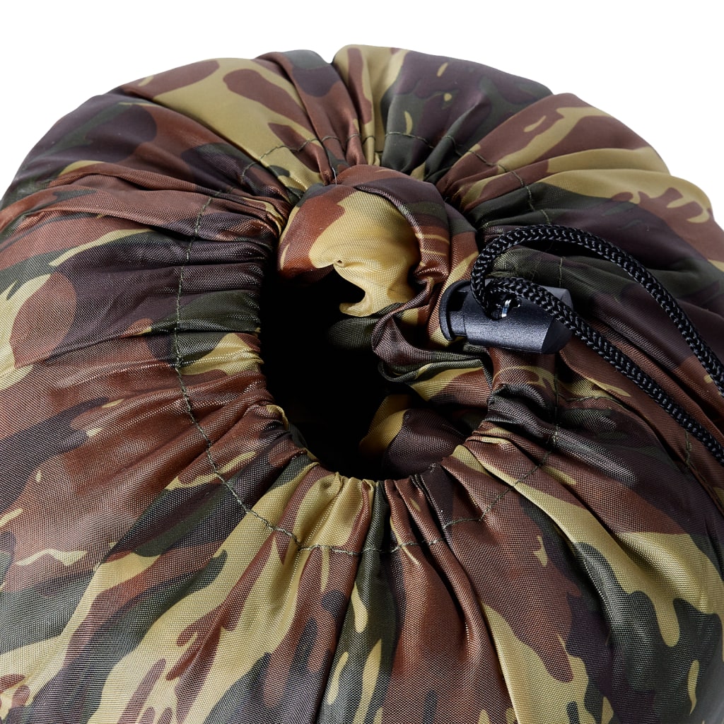 VidaXL sac de couchage momie pour adultes camping 3 saisons