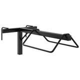 Vidaxl Saddle Rack Mur-Mountd Fer Black