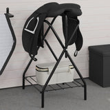 VidaXL saddle rack Collapsible detached iron black