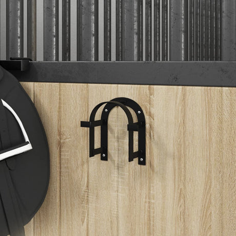Vidaxx porte-bride mural en fer noir