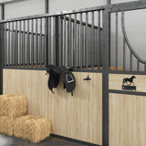 Vidaxx porte-bride mural en fer noir