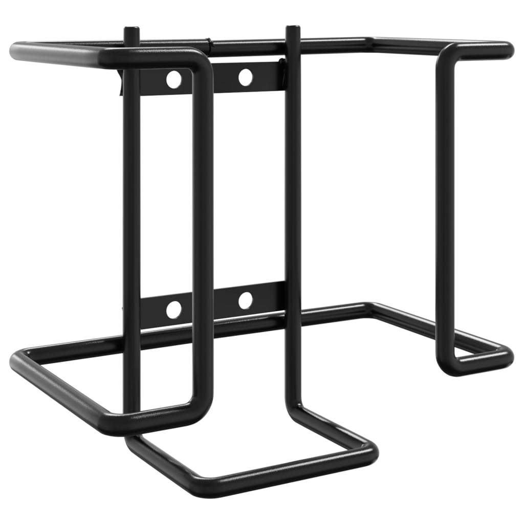 Vidaxl Lickstone Supporter Steel Black