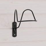 Vidaxx porte-casque pour montage mural équestre acier noir
