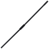 Vidaxxl manche de fourche ø3,5x127,5 cm acier noir