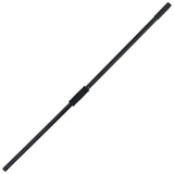 Vidaxl hooivock shel Ø3.5x127,5 cm en acier noir