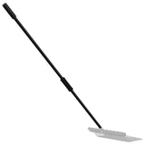 Vidaxxl manche de fourche ø3,5x127,5 cm acier noir