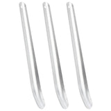 Vidaxl grattoirs à sueur cheval 3 pcs aluminium couleur argent