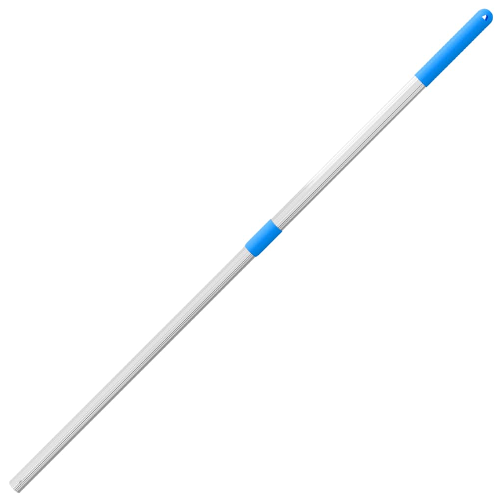 Vidaxl manche de fourche télescopique en acier couleur argent
