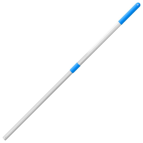 Vidaxl manche de fourche télescopique en acier couleur argent