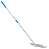 Vidaxl manche de fourche télescopique en acier couleur argent