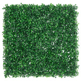 VidaXL Clôture avec arbuste artificiel 24 pcs 50x50 cm vert