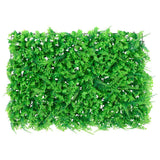 Vidaxxl clôture avec feuille de fougère artificielle 6 pcs 40x60 cm vert