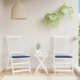 Vidaxx coussins de palette 2 pcs 40x40x4 cm tissu oxford bleu marine