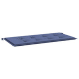 Vidaxx coussin de banc de jardin 100x50x4 cm tissu oxford bleu marine
