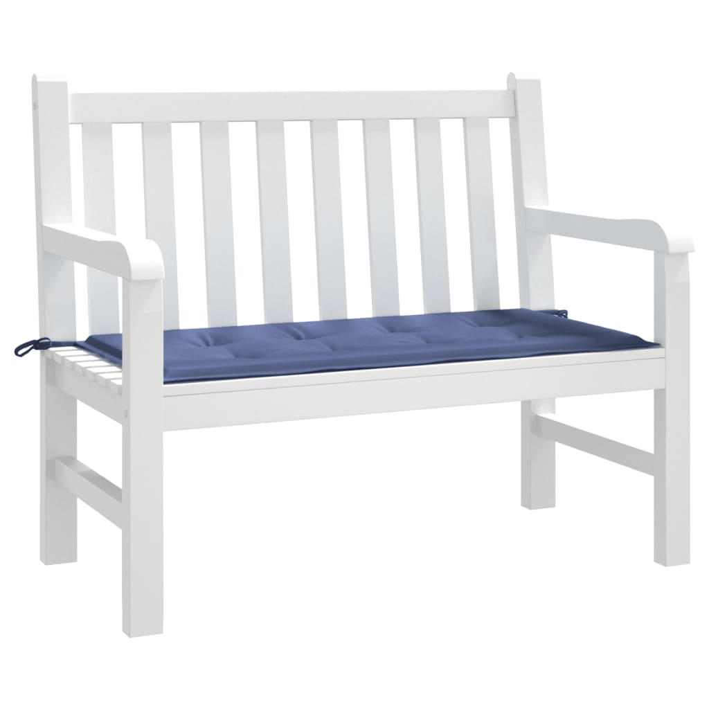 Vidaxl Garden Bench polštář 100x50x3 cm Oxford Fabric Marine Blue