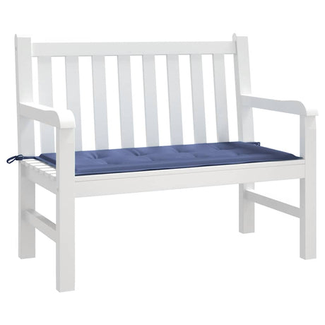 Vidaxx coussin de banc de jardin 120x50x4 cm tissu oxford bleu marine