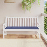 Vidaxx coussin de banc de jardin 150x50x4 cm tissu oxford bleu marine