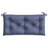 Vidaxx coussin de banc de jardin 100x50x7 cm tissu oxford bleu marine