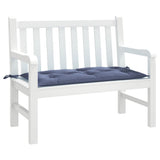 Vidaxx coussin de banc de jardin 100x50x7 cm tissu oxford bleu marine