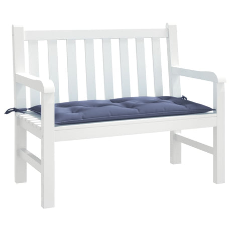 Vidaxx coussin de banc de jardin 100x50x7 cm tissu oxford bleu marine