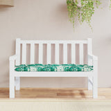 Vidaxl Garden bench cushion 120x50x7 cm Oxford fabric leaf pattern