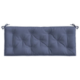 Vidaxx coussin de banc de jardin 120x50x7 cm tissu oxford bleu marine