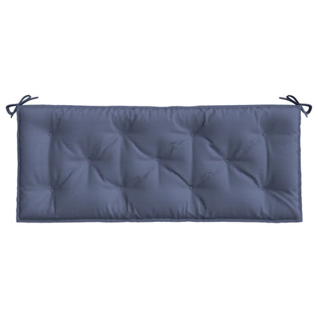 Vidaxx coussin de banc de jardin 120x50x7 cm tissu oxford bleu marine