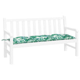 Vidaxl Garden Bench polštář 150x50x7 cm Oxford Fabric list vzorec