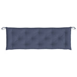 Vidaxx coussin de banc de jardin 150x50x7 cm tissu oxford bleu marine