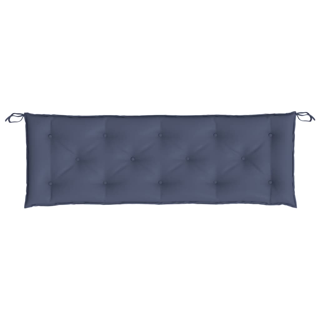 Vidaxl Garden Bench Cushion 150x50x7 CM Oxford Fabric Blue azul