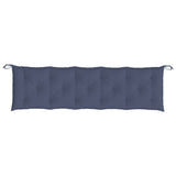 Vidaxx coussin de banc de jardin 180x50x7 cm tissu oxford bleu marine