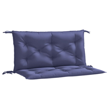 Vidaxx coussins de banc de jardin 2 pcs 100x50x7 cm tissu oxford bleu marine
