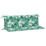 Vidaxl Garden Bench polštáře 2 st 150x50x7 cm Oxford Fabric list vzorec