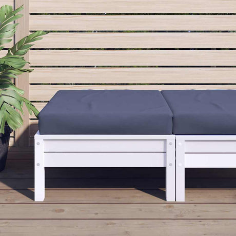 VidaXL coussin palette 60x60x9,5 cm tissu oxford bleu marine