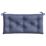 Vidaxx coussin de banc de jardin 110x50x7 cm tissu oxford bleu marine