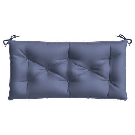 Vidaxx coussin de banc de jardin 110x50x7 cm tissu oxford bleu marine