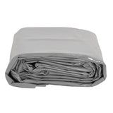 Bâche Vidaxx 650 g m² 4x4 m gris