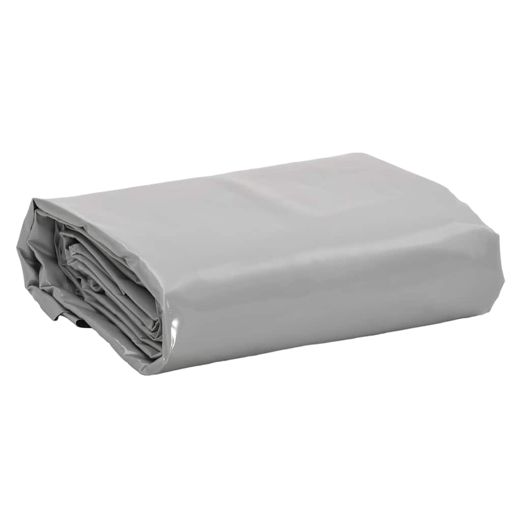 VidaXL Bâche 650 g m² 5x8 m gris