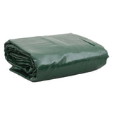 Vidaxl dekzeil 650 g m² 1,5x6 m groen