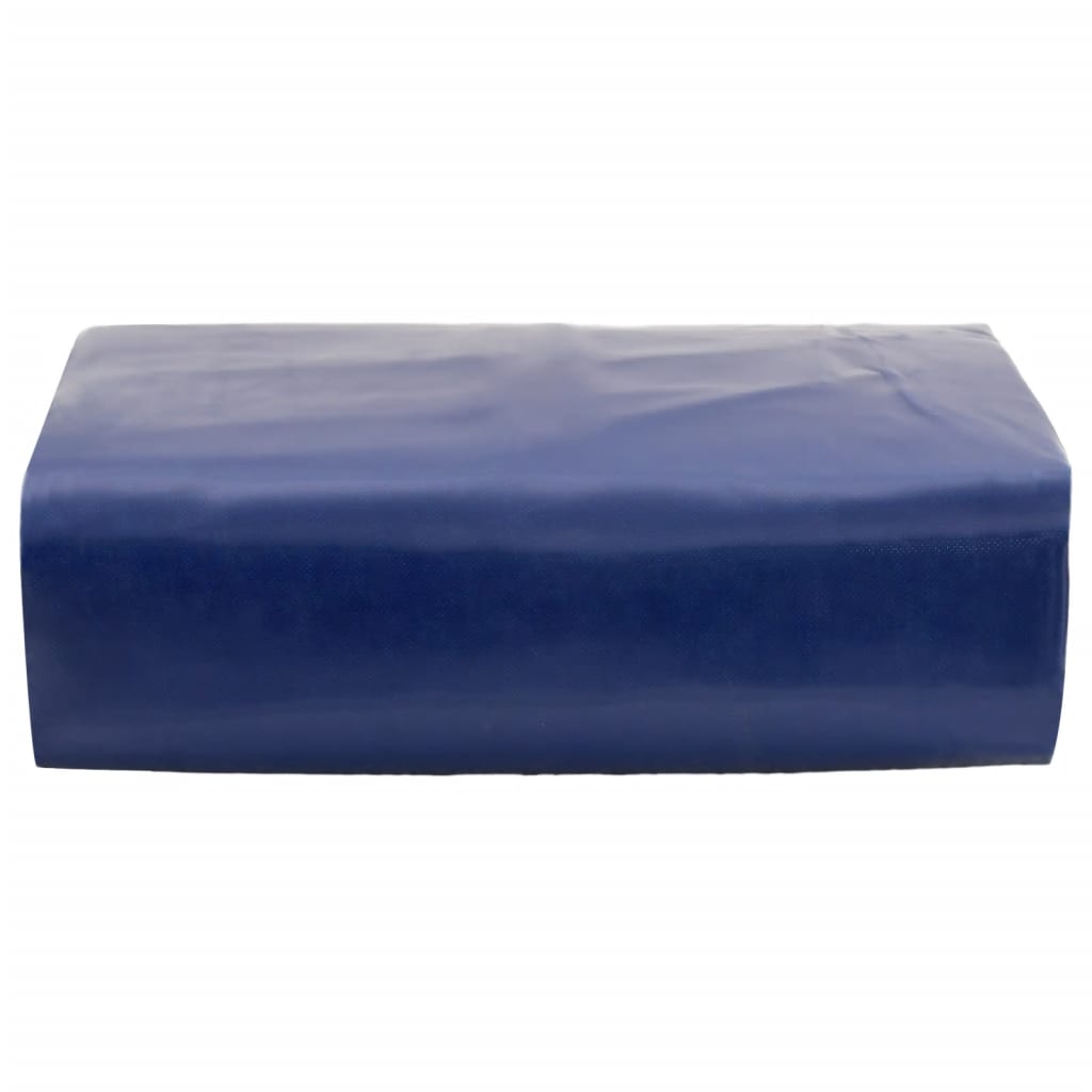 Vidaxl dekzeil 650 g m² 1,5x6 m blauw