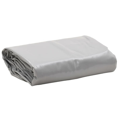 Bâche Vidaxl 650 g m² ø 2,8 m gris