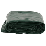 Bâche Vidaxl 650 g m² ø 4 m vert
