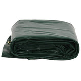 Bâche Vidaxl 650 g m² ø 4 m vert