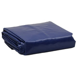 Bâche Vidaxl 650 g m² ø 2,4 m bleu